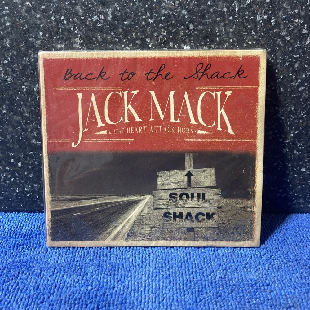 JACK MACK & HEART ATTACK HORNS - Back To The Shack - CD - RARE